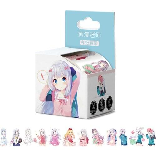 10 boxes Anime Eromanga Sensei Tape TOY Washi Tape Paper Hand account sticker 40mm x 5m
