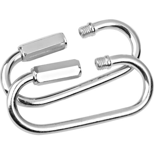 2Pcs Strong Swing Set Quick Link Clip Snap Hook Swing Connector