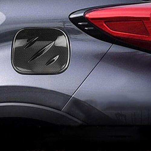 Car Styling Accessories 1PCS ABS Oil Fuel Gas Tank Cap Cover Pad Sticker Cover Trim For Toyota C-HR CHR 2016 2017 2018