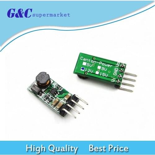 DC 3.3V 3.7V 5V 6V to 12V Step up Boost Power Supply Module For Arduino UNO Breadboard Development Voltage Regulator Converter