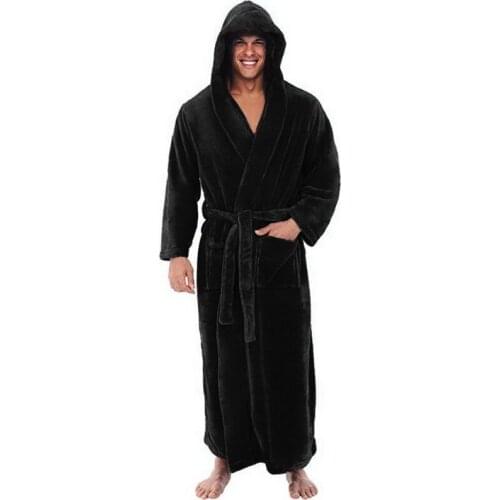 Dihope Hooded Robes For Men