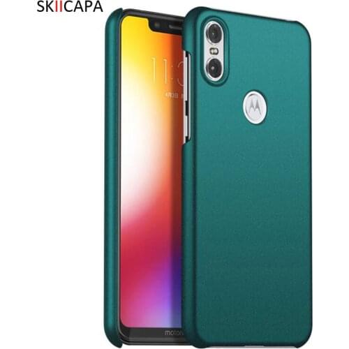 For Motorola Moto One P30 Play Case Matte Hard PC Full Protective Back Cover Case for Motorola One Vision Macro Zoom G8 Play P40