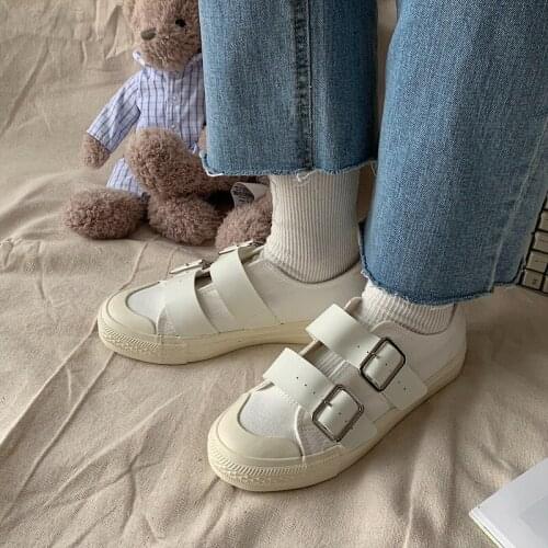 Classic white sneakers women casual canvas shoes female summer breathable non-slip flat sneakers fashion vulcanized shoes K6-73