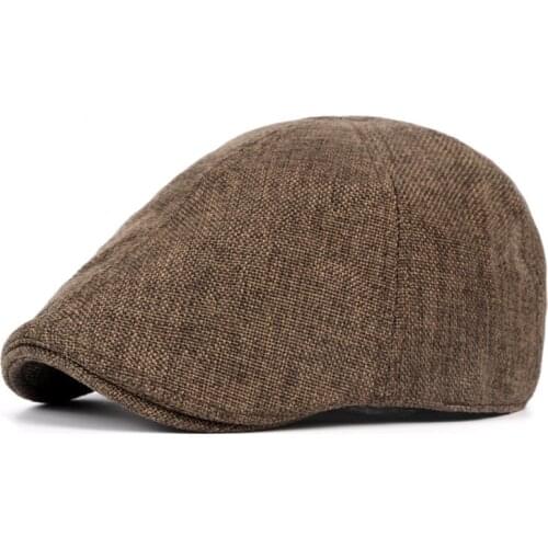 Spring Summer Solid Color Mesh Newsboy Caps Men Flat Peaked Cap Women Painter Beret Hats 17