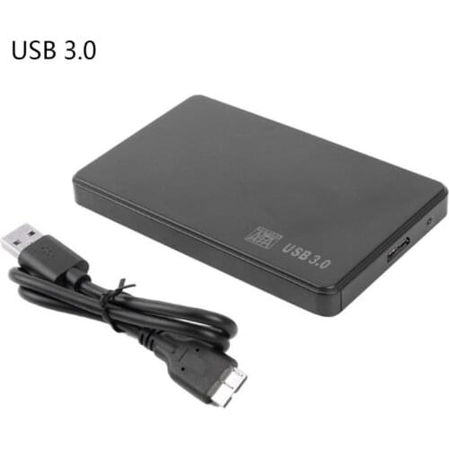 2.5 Inch HDD SSD Case Sata to USB 3.0/2.0 Adapter 5 Gbps Hard Drive Box Enclosure Adapter for Windows Mac OS System