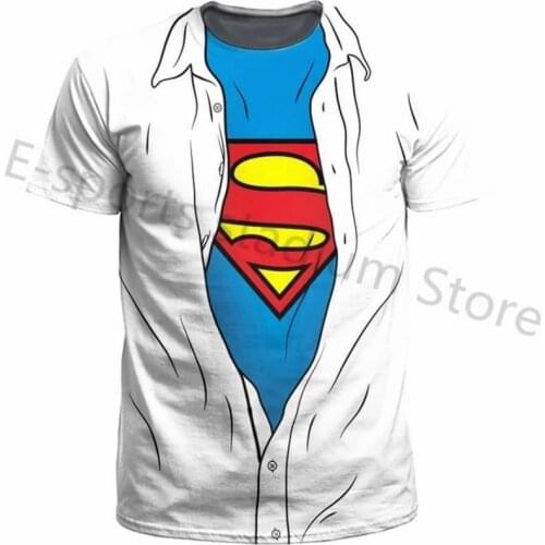 Mens T-shirt Fashion 3D Shirt Personality Comics Graffiti Funny Funny Tees 2021 New Fitness Outdoor Sports Oversized T-shirt