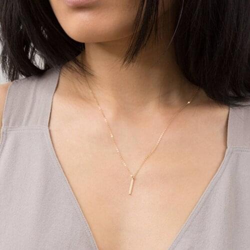 2020 New Fashion Metal Power Necklaces Golden Silver Color For Women Holiday Beach Statement Jewelry Wholesale