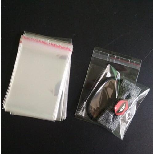 Clear Self-adhesive 9*13+3CM 2000PCS Bag Self Sealing Small Plastic Bags for Candy Packing Resealable Cookie Packaging Bag Pouch