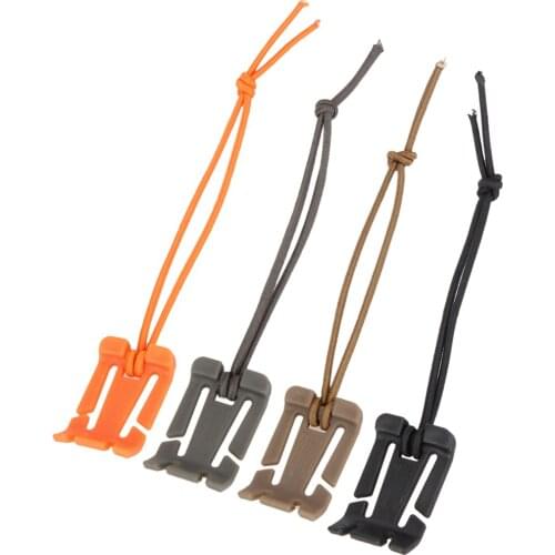 Tactical Backpack Carabiner Outdoor Plastic EDC Shackle Carabiner Practical ABS Snap D-Ring Clip Keyring Locking Ring