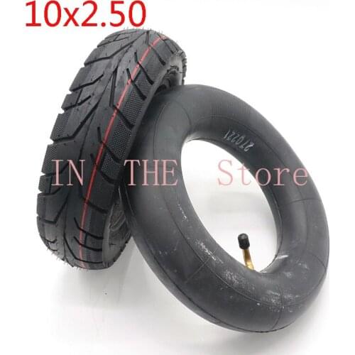 High Performance 10x2.50 Inner Outer Tire 10 Inch Thickening Tyre for Electric Scooter Balance Drive Bicycle Parts