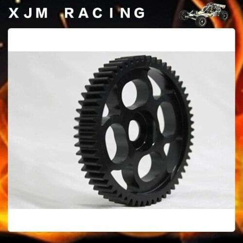 1/5 rc car racing parts, CNC metal 57T Spur gear for 1/5 scale hpi rovan baja 5b/5t/5sc king motor truck
