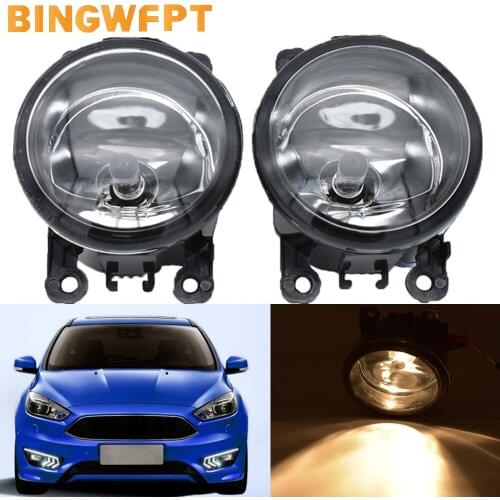 2 Pcs Superior Quality For Ford Focus MK3 Turnier Estate 2011-2015Halogen Fog Lights Fog Lights Assembly