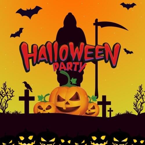 Yeele Halloween Party Pumpkin Lanterns grim Reaper Photography Backdrops Personalized Photographic Backgrounds For Photo Studio