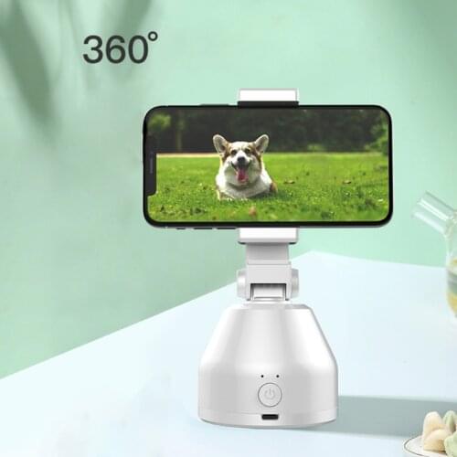 Intelligent Selfie Shooting Gimbal 360 Auto Face Tracking Camera Phone Holder G6DC