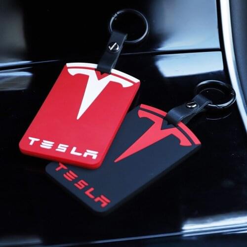 New Car Styling Key Card Cover Case Protector Silicone Card Cover Holder Interior Decoration For Tesla Model 3 Car Accessories