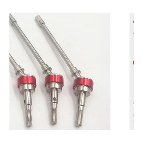 Axial SCX10 AX10 Metal Drive Dog Bone Sheering CVD Shaft #AX30464 SCX22498 2pcs
