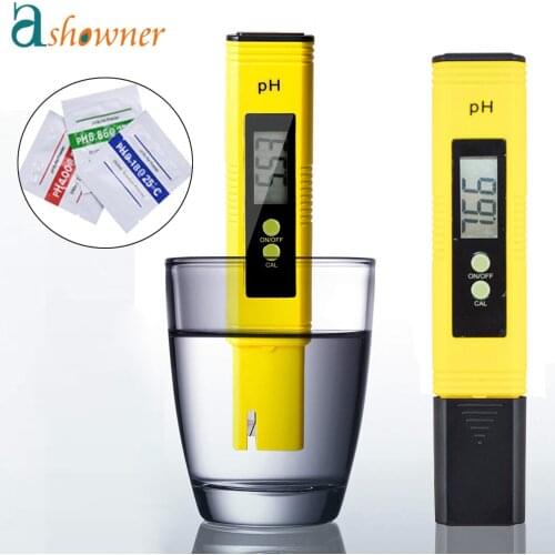 PH Meter 0.01 PH High Precision Water Quality Tester with 0-14 PH Measurement Range LED Digital ph Tester Measuring Instruments