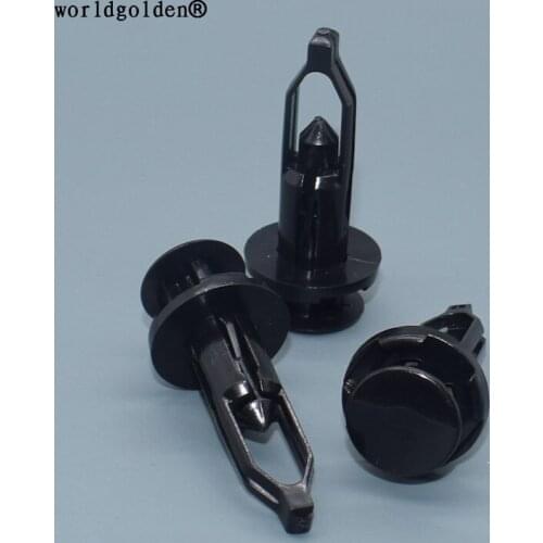 Worldgolden 100pcs auto fasteners Bumper Cover Grilling Push-type Retainer for Toyota 52161-20010