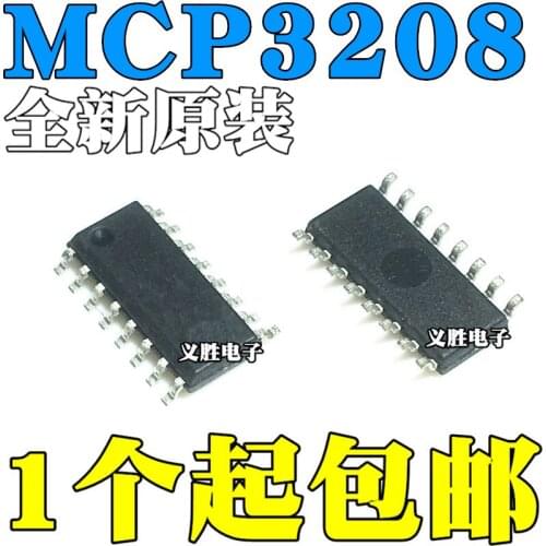 1pcs MCP3208-CI/MCP3208-BI SL/SL MCP3208-C MCP3208-B SOP16