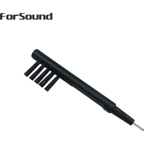 Resound and Siemens Quality Hearing Aid Cleaning Brush with Magnet and Wax Loop