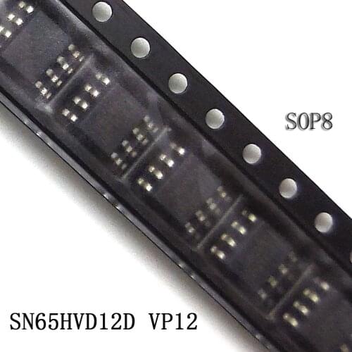 5Pieces SN65HVD12DR SN65HVD12D VP12 SOP8 Integrated Circuits Electronic Components