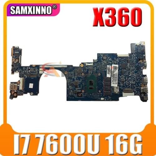 Akemy For I7 7600U 16G HP EliteBook X360 1030 G2 OLDMAN-6050A2848001-MB-A01 Laptop Motherboard Test Ok Fast Ship