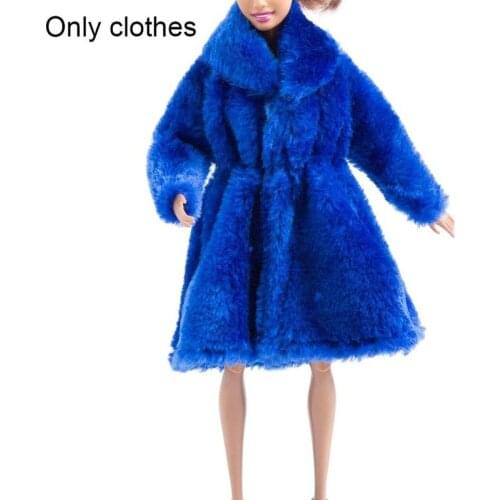 Girl Doll Toy Doll Clothes Accessories Color Series Plush Coat Jacket Choose The Right Clothes for The Toy