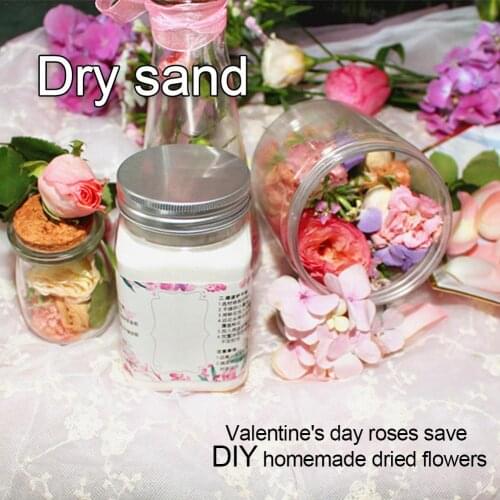 DIY Flower Dry Sand Desiccant Three-dimensional Dried Flowers Eternal Flowers Drying Sand Homemade Rose Dried Flowers