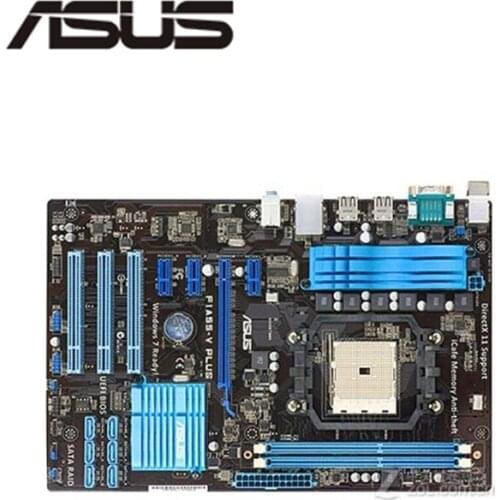 For ASUS F1A55-V PLUS Motherboard Socket FM1 DDR3 For AMD A55M A55 Original Desktop Mainboard SATA II Used Mainboard