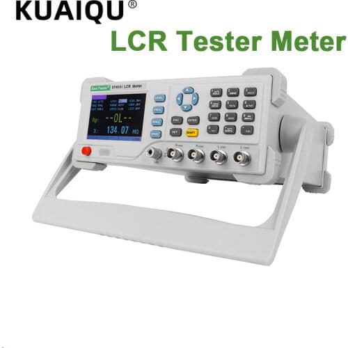 ET4501 ET4502 ET4510 LCR Tester Meter Capacitance Resistance Impedance Inductance Measure L RC Benchtop Digital Bridge Desktop