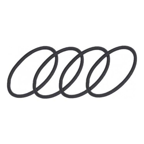 Smooth rubber closed black Carton 48 A