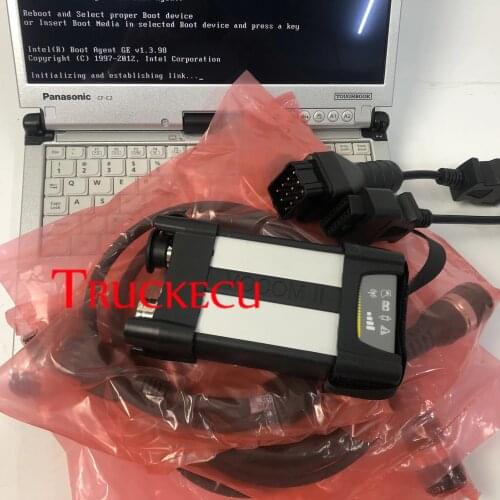 Ready to use For Volvo VOCOM II 88894000 VCADS Vocom 2 PTT 2.7 Premium Tech Tool for Volvo truck excavator diagnostic tool+CF C2