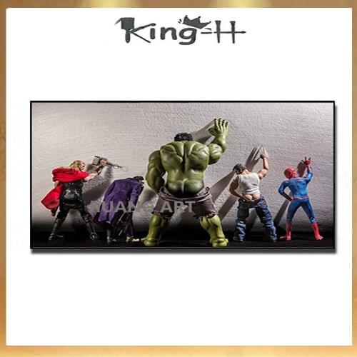 Hand Painted Figure Oil Paintings On Canvas Modern High quality PostersArt Wall Pictures For Living Room Home Decoration