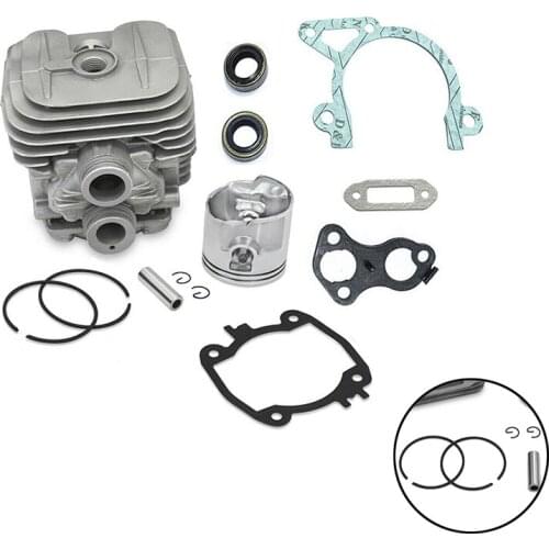 50mm Cylinder Piston Gasket Kits Durable For Stihl TS410 TS420 Cut-Off Saw Piston Circlip Piston Ring Oil Seal Dropshipping New