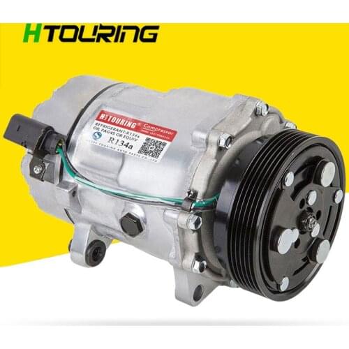 SD7V16 Compressor for Vokswagen Golf Jetta 2000-2005 1J0820803A 1J0820803F 1J0820803K 1JO820805 19193645 1J0820803A 1J0820803F