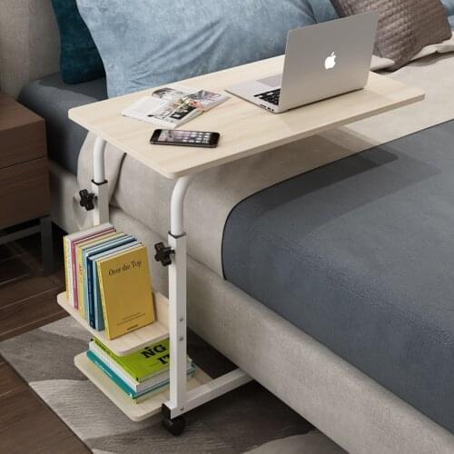Computer Desk Lazy Bedside Table Desktop Desktop Home Simple Desk Dormitory Simple Bed Small Table Movable Up and Down