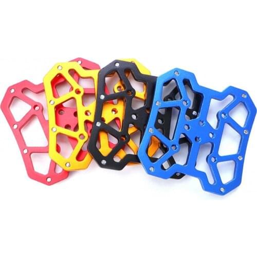 50%HOT 2Pcs MTB Bicycle Aluminum Alloy Self-Locking Pedal Cleat Clasps for Shimano SPD