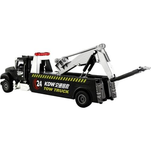 KAIDIWEI Alloy engineering vehicle Road traffic rescue vehicle model toy car simulation toy model christmas gift