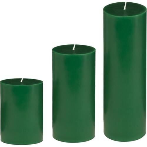 MumvemuM Set Candle Diameter 7 cm Green