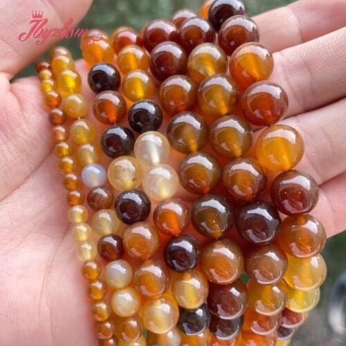 Natural Round yellow Botswana Agates Stone Beads 6/8/10/12mm For DIY Necklace Bracelets Jewelry Making Strand 15" free shipping