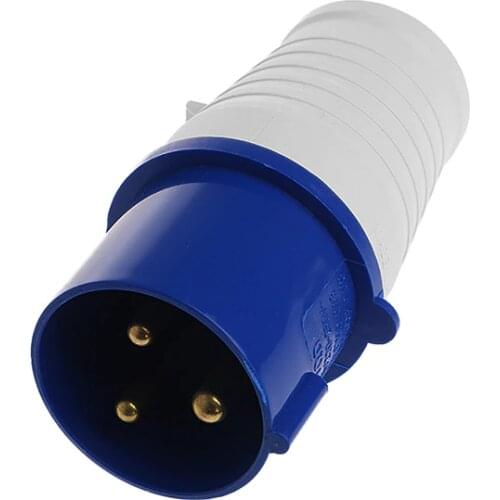 Weatherproof Sockets 32 Amp 3 Pin Plug 220 - 250 Volt 2P+E Weatherproof IP44 32A Generator Heavy Duty