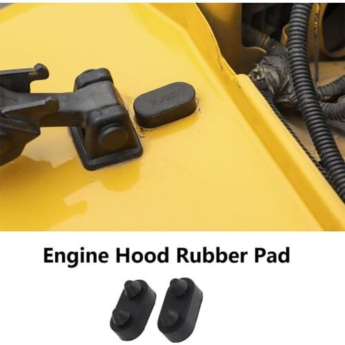 Car Engine Hood Rubber Pad for Jeep Wrangler TJ 1997-2006 Car Accessories
