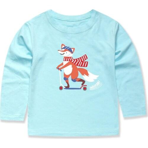 SMHONG baby girl summer clothes moana girls tops fox 3d t shirts playtoday t-shirt