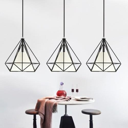 Modern e27 pendant light hanging lamp lighting light kitchen dining bar lumiere bedroom hanging lamp dining room light