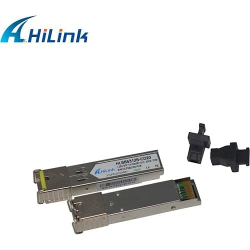 Hilink 1000BASE BIDI SFP 1550/1310 20KM DDM with SC Connector