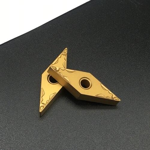 10PCS VNMG160404 HQ FT4025 Carbide Turning Tools Lathe Tools For Turning Tools Carbide Turning Inserts For Steel CNC Tools