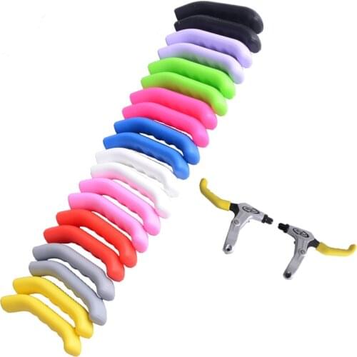 ZTTO Bike Fixed Gear Silicone Gel Universal Type Brake Handle Lever Protection Cover Protector Sleeve for Bicycle Mountain Road