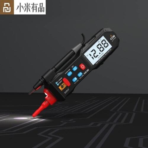Youpin DUKA LCD Digital Multimeter Pen Esr Meter Testers Automotive Sound Light Alarm Detection High Precision Tester Meter