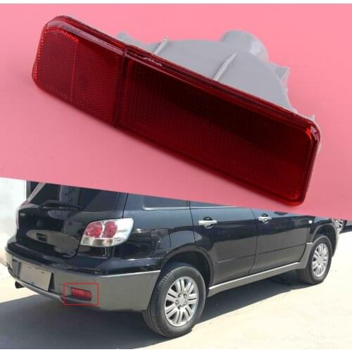 Rear Right Bumper Reflector Light Lamp Housing ABS Fit For Mitsubishi Outlander 2003 2004 2005 2006