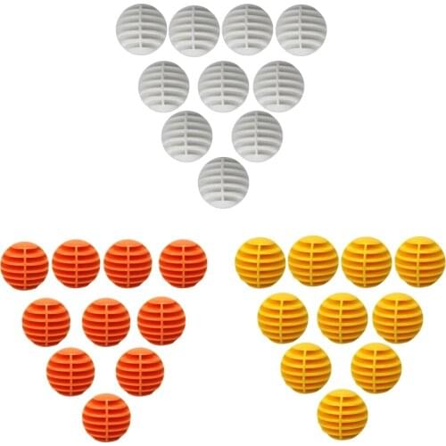 10Pcs Portable Sports Practice Training Golf Balls for Children Adult Golfer